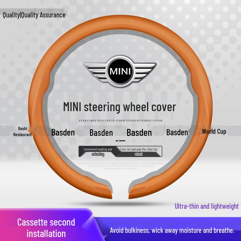 BMW Mini Cooper & MINI JCW COUNTRYMAN Clubman Ultra-Thin Steering Wheel Cover