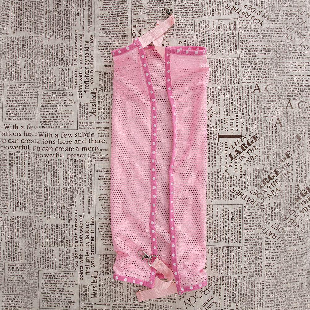 Winter Sommer Zwei Seiten Multifunktionale Tragbare Atmungsaktive Netz Haustier Hängematte Hängebett für Katzen Hunde(Rosa S)