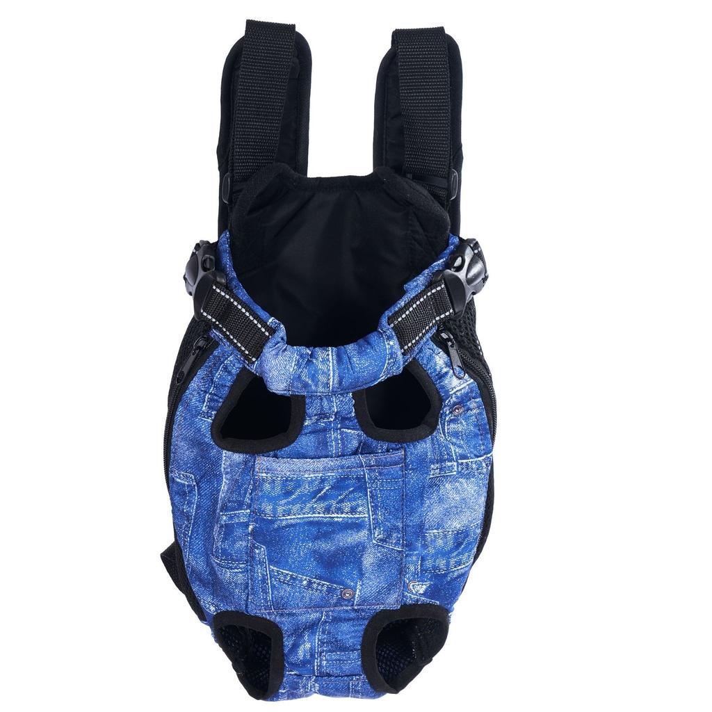 Adjustable Pet Backpack Carrier For Small Dogs And Cats Breathable Dog Carrier Bag With Padded Strap Pet Shoulder Bag For Puppie