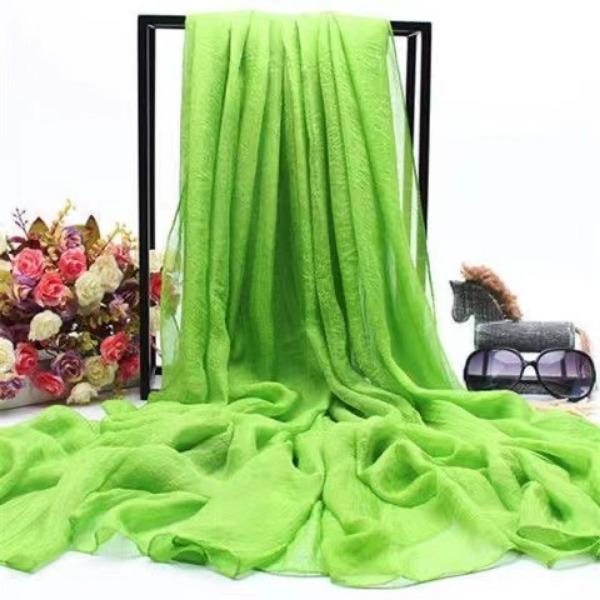 

Большой красный шифоновый однотонный шелковый шарф, весенне-летний пляжный солнцезащитный шарф, универсальная большая шаль, шарф для танцевальной вечеринки Width 70cm Length 170cm