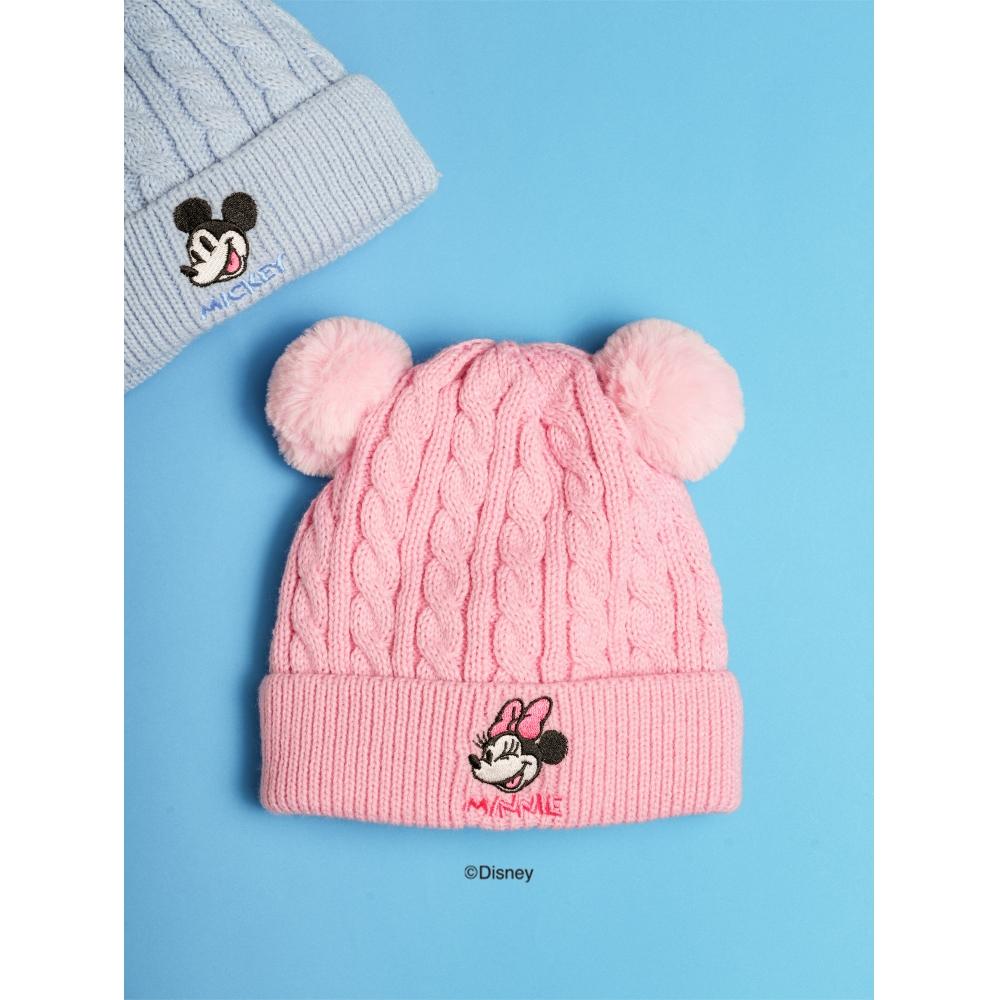 Daiso Disney Mickey Mini Pom Pom Beanie For Kids