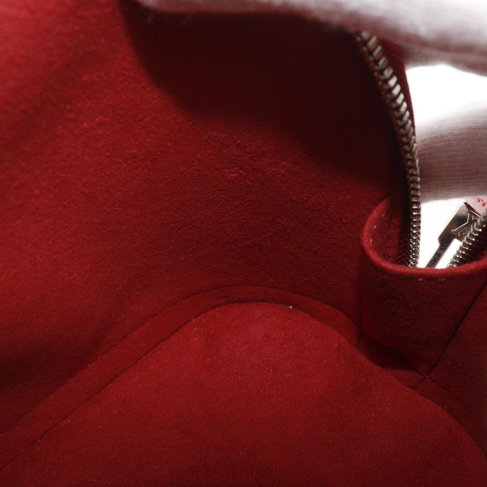 LOUIS VUITTON Alma BB Handbag M41160 2WAYShoulder Red Epi Leather Women Used
