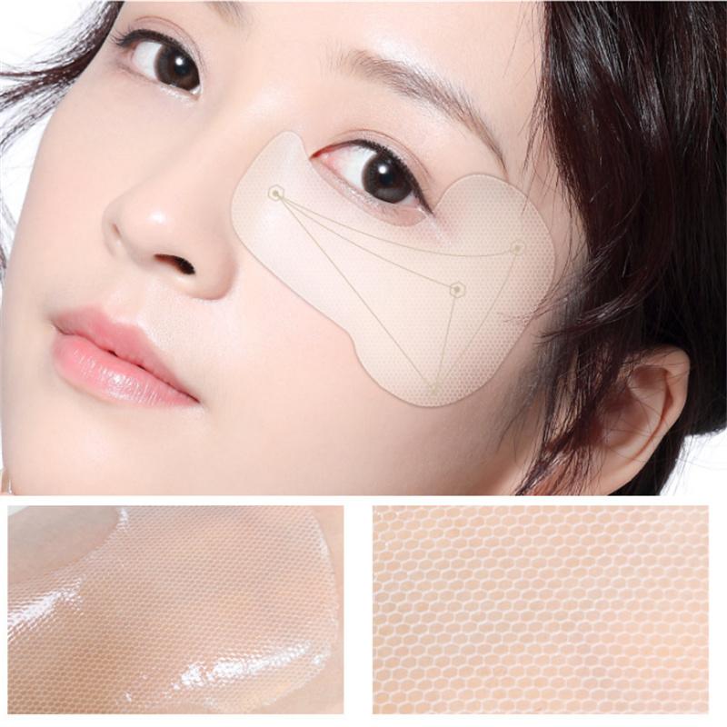 Faltenentferner-Pflaster Hyaluronsäure-mikrokristallines Pflaster, Lifting-Aufkleber, Augenpflege, Faltenentfernung, Augenpflege