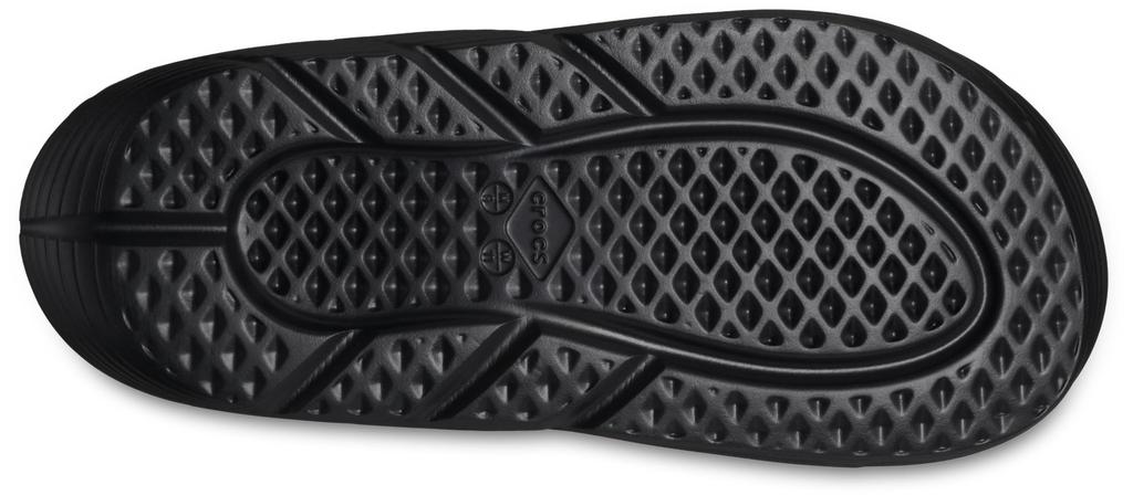 Crocs Off Grid Slide Sandals, Black, Size 23cm