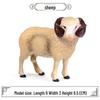 Children's Realistic Alpaca & Grass Mud Horse Wildlife Model Toys - Handmade Cognitive Ornaments