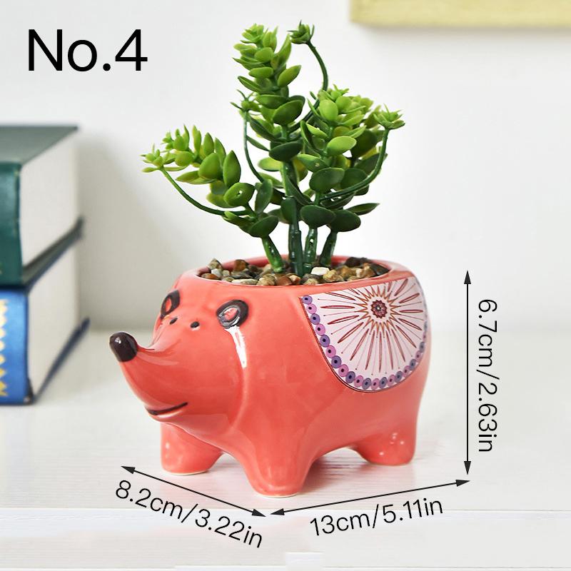 

Милый ежик сочный горшок, керамический цветочный горшок, кашпо, домашний декор, украшение для дома, настольные украшения, бонсай, горшок для растений No.4