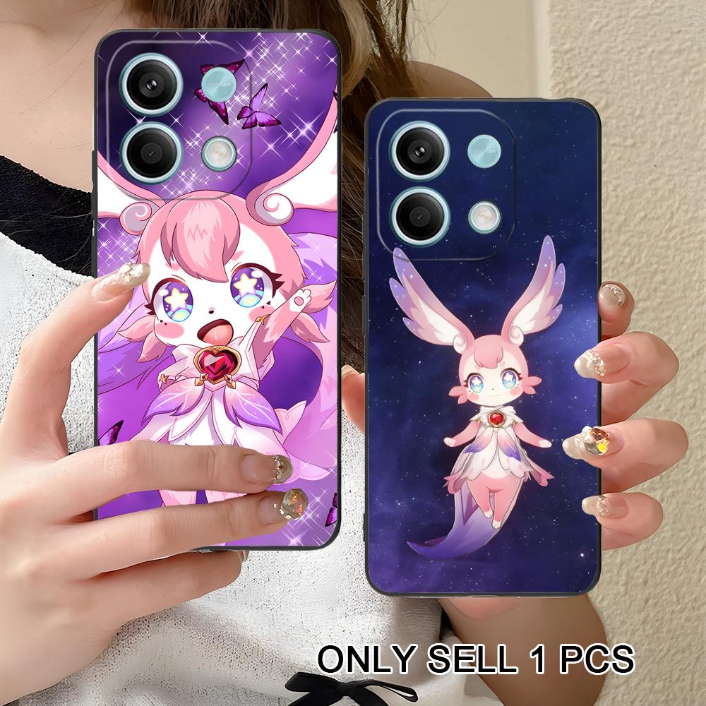 HSR Mem Matte TPU Mobile Phone Case for Xiaomi Redmi Note 14 13 12 11 S Pro Plus 4G 5G Colorful Printing Cover