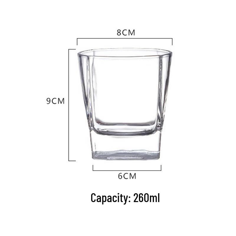 Square Whiskey Glasses