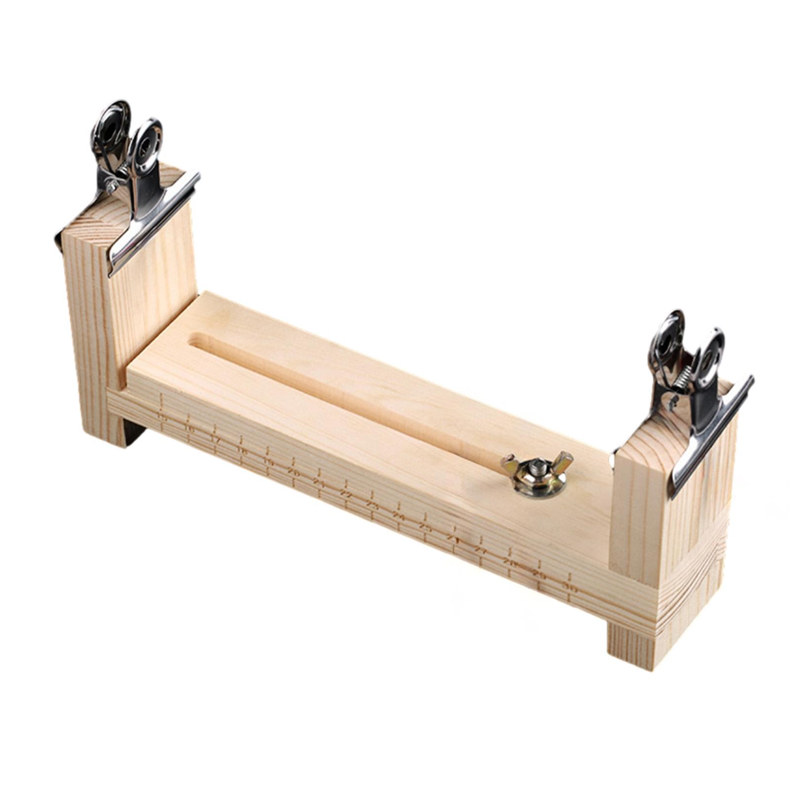 

Paracord Jig Bracelet Maker Wood Jig Bracelet Maker U-образный прозрачный весы 2 зажима DIY ручной вязания браслет плетение инструмент C