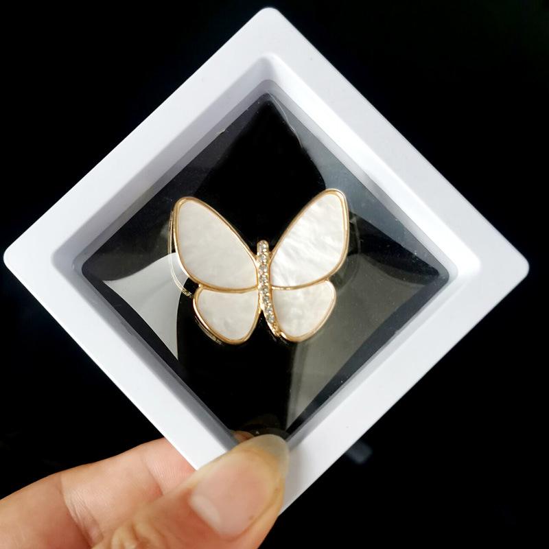 Exquisite Pearl Scarf Buckle: Rhinestone Butterfly Brooch & Bow