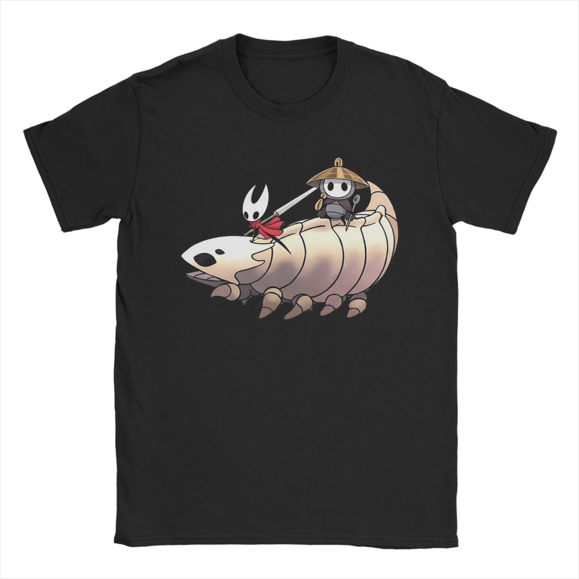 

Sherma Meets Monoco Hollow Knight Silksong T-Shirts for Men Hipster Cotton Tees Crew Neck Short Sleeve T Shirts Summer Clothes 4XL