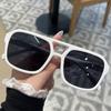 Men Vintage Rectangle Frame Eyeglasses Fashion Retro Sun Glasses Luxury Brand Design UV400 Eyewear Women Shades