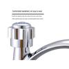 Stainless Steel Washbasin Faucet with Alloy Handwheel
