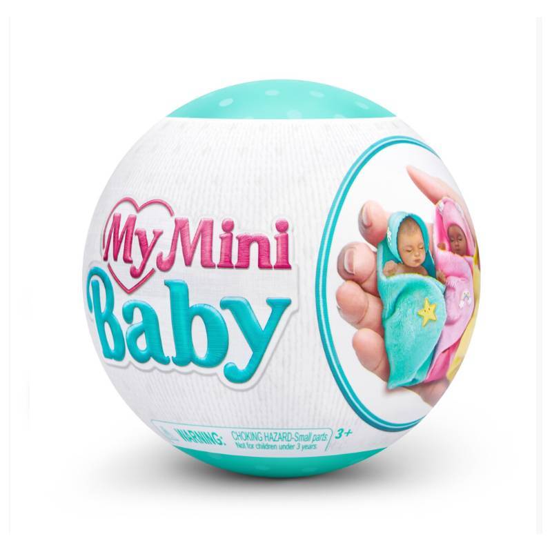 Plastic Baby Ball Surprise Toy With Doll Carriage And Furniture For Kids Playroom