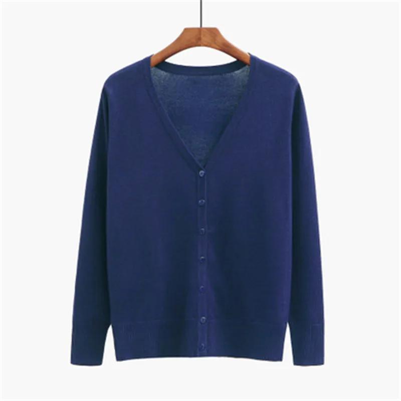 Oversize Solid Knitted Cardigans Women Female Jacket Coat Long Sleeve Casual V-Neck Tops Sweaters Red Black XXL 3XL 4XL 5XL