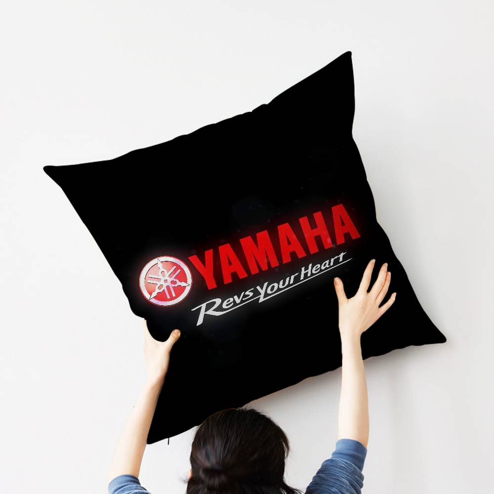 Motorcycle Cool Y-YaMmahaS Cushion Cover Pillowcase Upholstery Sofa Throw Pillow Home Decor Pillowcas