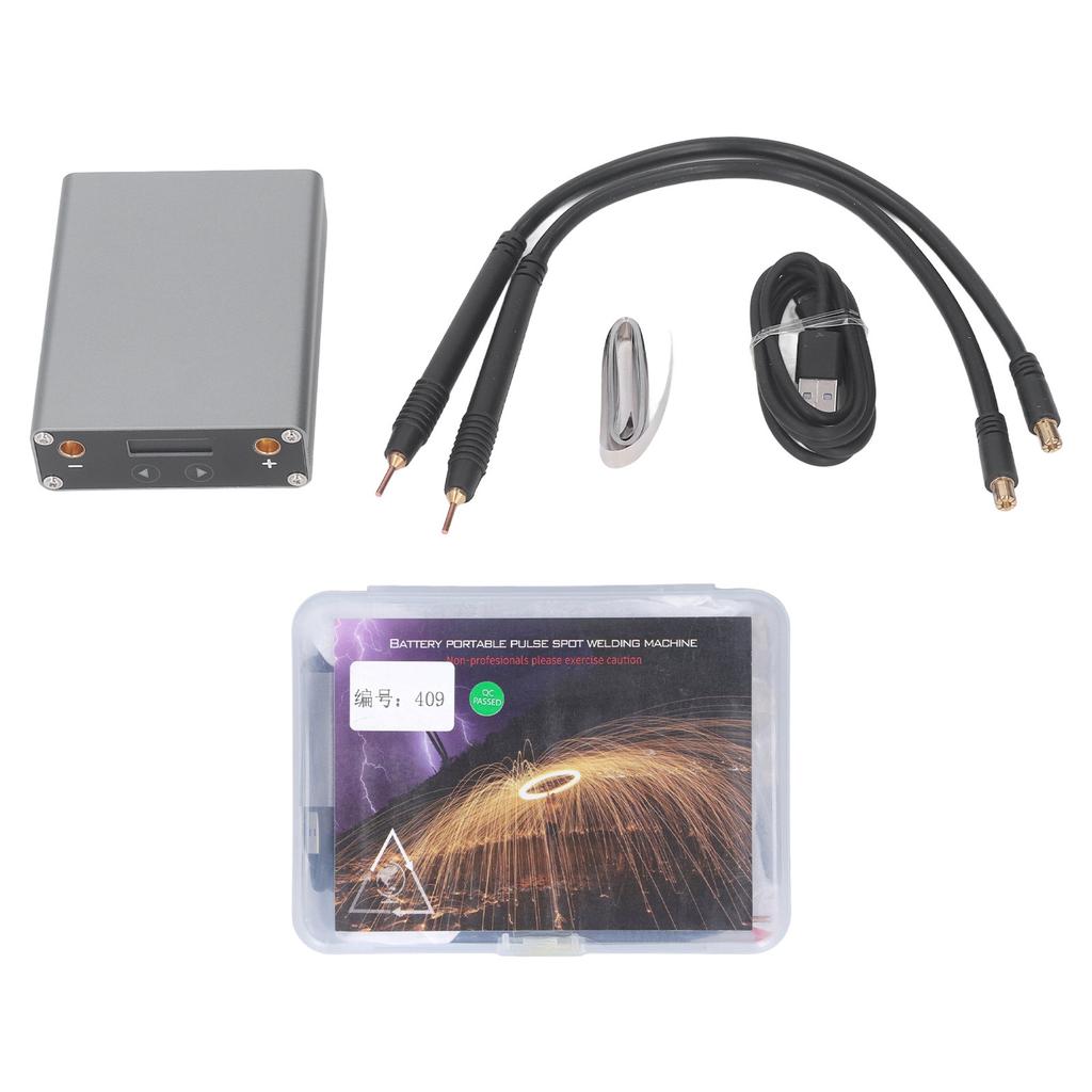 Mini Spot Welder Portable Machine Welding Equipment Kit with 5500Mah Rechargeable Battery 5V