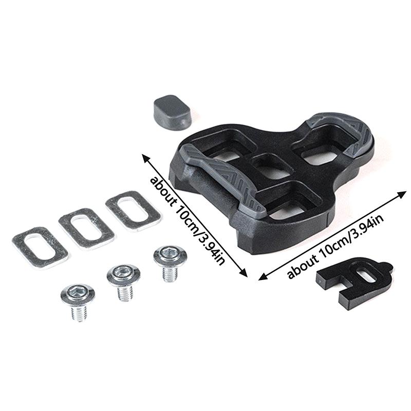 Fahrrad Cleats für Rennradpedale Cleat Selbstverriegelnd 0/4.5/9 Grad Radschuh Cleats Pedalklammer