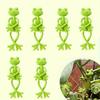 3 buc Suport de plante în formă de broască Simplu ca aspect, dar necompromițător în susținerea creșterii sănătoase, îmbunătățind vigoarea plantelor în timpul procesului de creștere