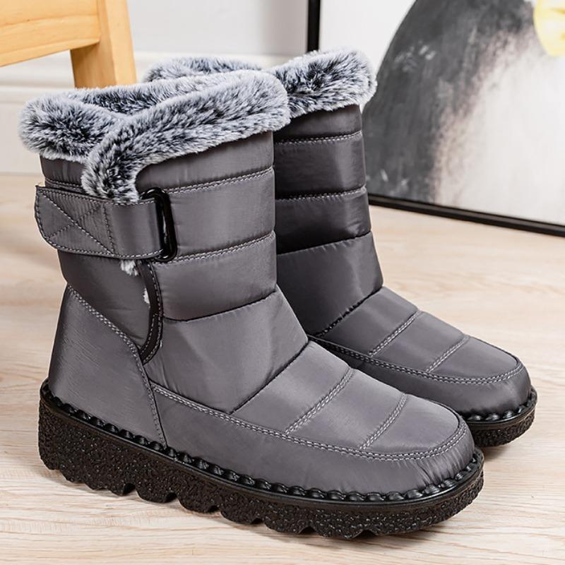 Women Boots Women Snow Boots With Heels Winter Shoes Women 2025 Femme Platform Winter Boots Female