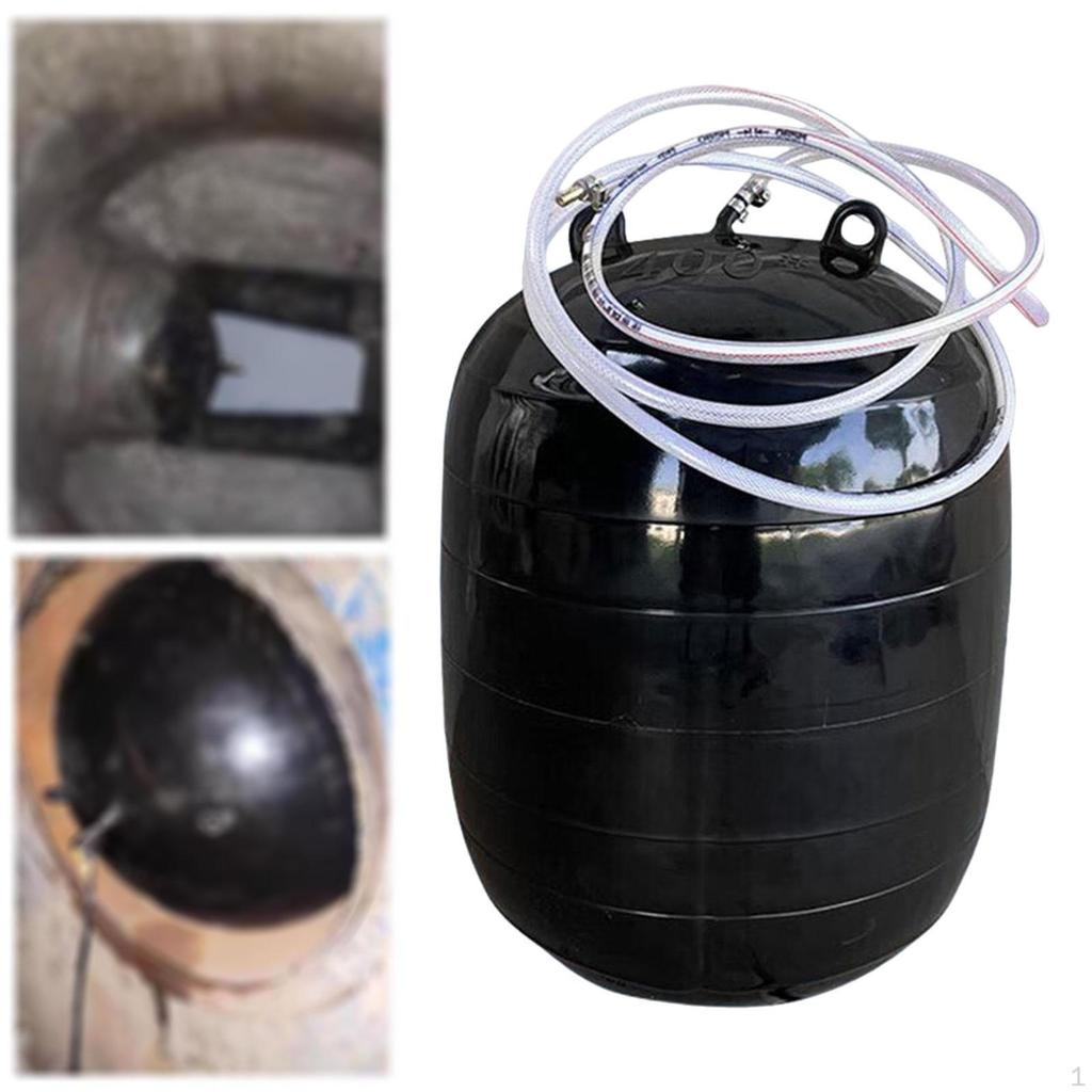 Nafukovací hadicová zátka s balónkem Test s nástavcem pro domácí instalatérské komunální