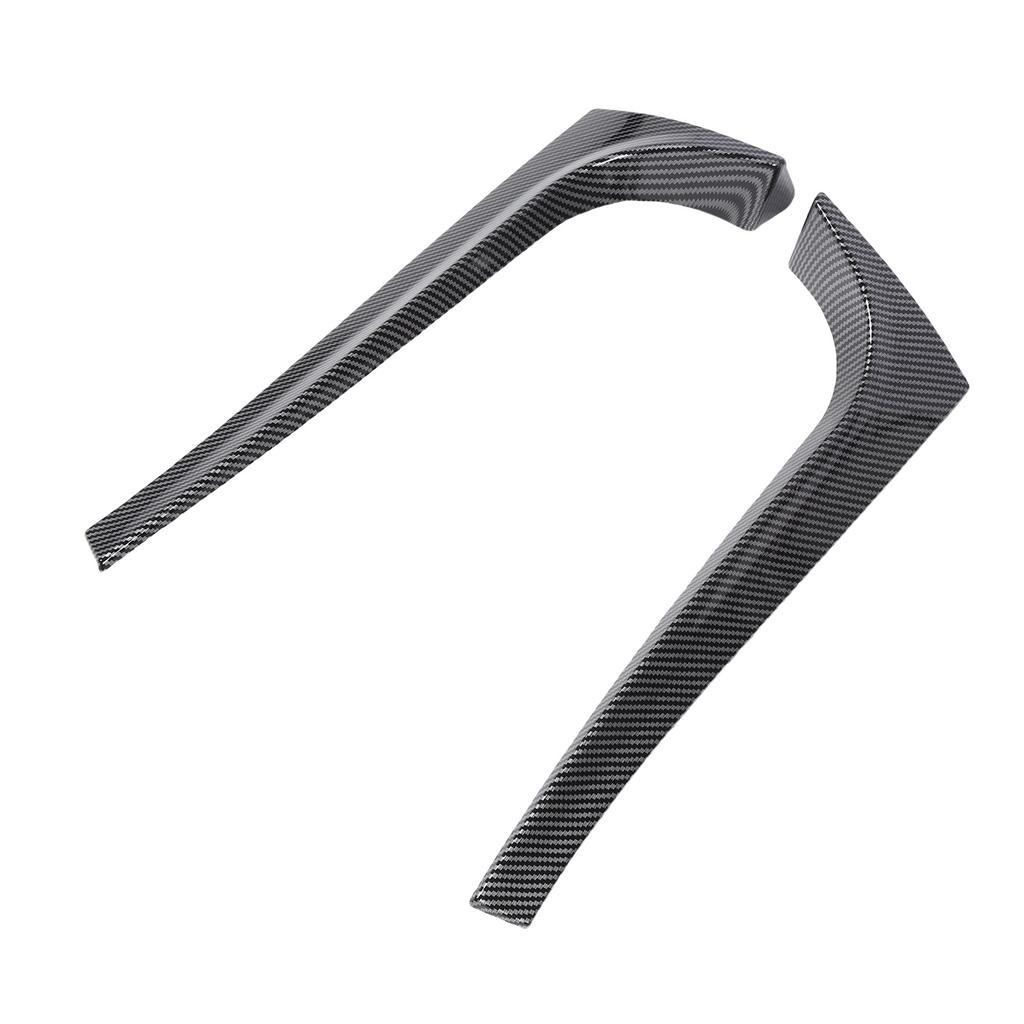 Pair of Rear Window Side Spoiler Wing Cover Trim Sporty Look Back Window Side Splitter Replacement for MK5 R32 2003-2008