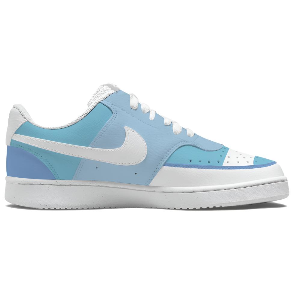 Nike Court Vision 1 Skateboard Shoes Unisex Low top Blue White Multicolor DH2987-101(team488- )