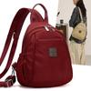 Summer New Fashion Casual Shoulder Bag Simple Texture High Value Small Square Bag Lightweight Backpack