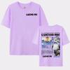 Rapper Lucho Rk Album Tour 2025 Graphic T Shirts Unisex Women High Quality Hip Hop Pop Music Tee Shirt Cotton Short Sleeve TShirts