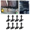 8pcs M8x60 L Track Double Lug Thrded Stud Nut Fitting 6000lbs Load Capacity for Truck Bed Trailer Pickup RV ATV