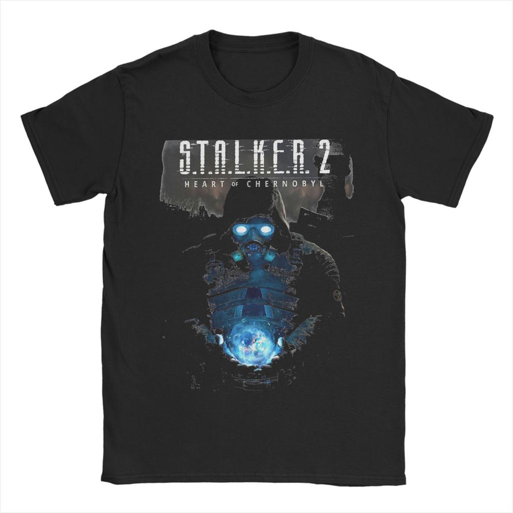 T-shirt Gioco Stalker Estivo Stalker 2 Videogioco per Unisex Magliette in Cotone Manica Corta Abbigliamento