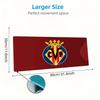 Villarreal Print  Cushion Non-slip Laptop Tablet Big Mousepad XXL Mat Mini PC Playmat With Lock edge