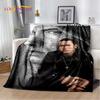 New Rapper Eminem Tupac 2pac Hip-Hop Music Rap God Blanket,Soft Throw Blanket for Home Bedroom Bed Sofa Picnic Travel Cover 013