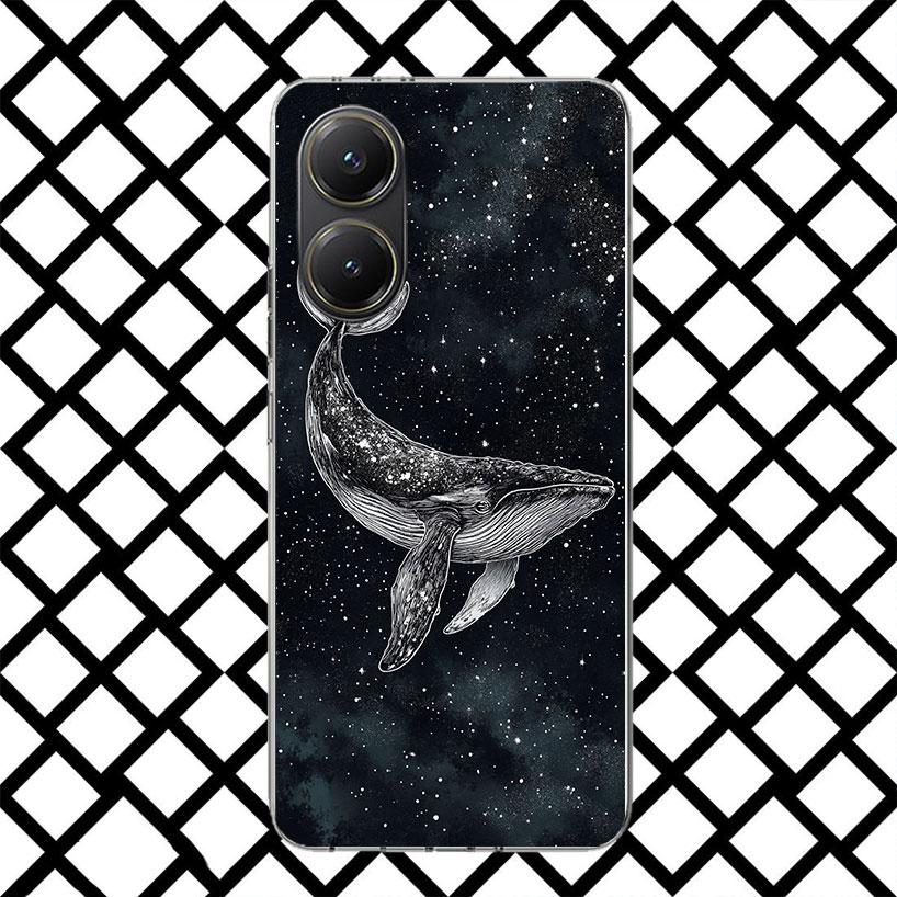 Humpback Whale Sea Giant Phone Case for Xiaomi Poco F7 Ultra X7 X6 X5 Pro X4 Gt M8 M7 Redmi 15 15C 13 13C 12 12C Soft Cover Fund