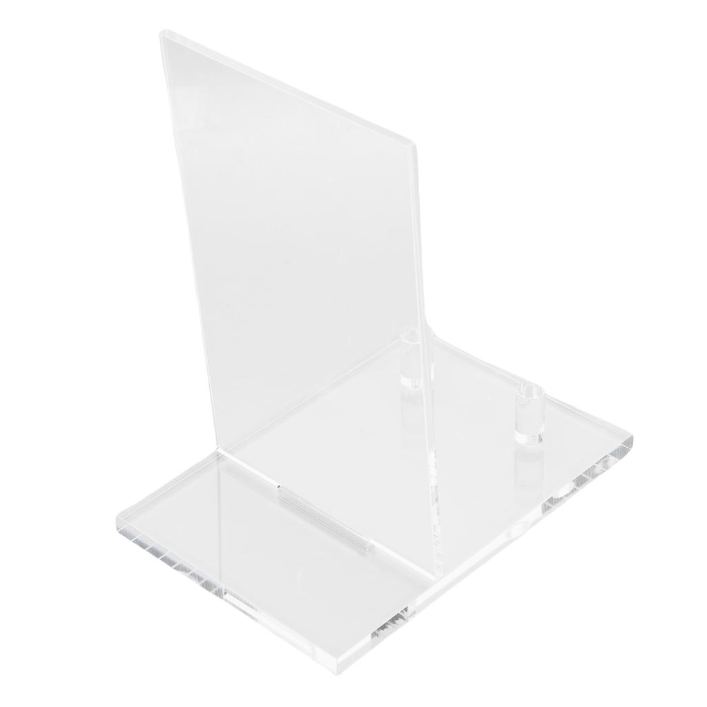 Acrylic Book Display Stand Holder Transparent Picture Frame Stand for Home Office Desktop Decoration