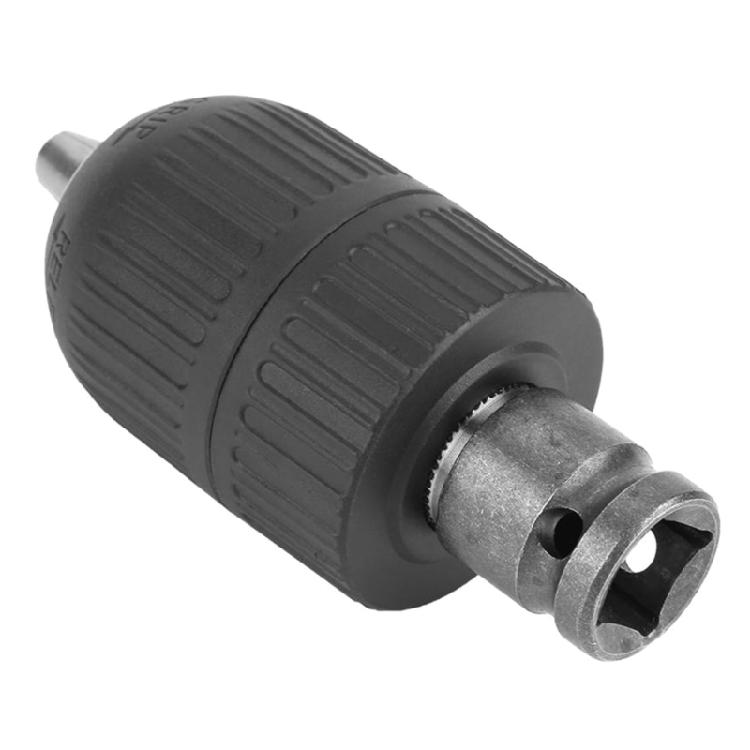 Plastic Hand Tight Drill Chuck Set Converts a Cordless Power Screwdriver