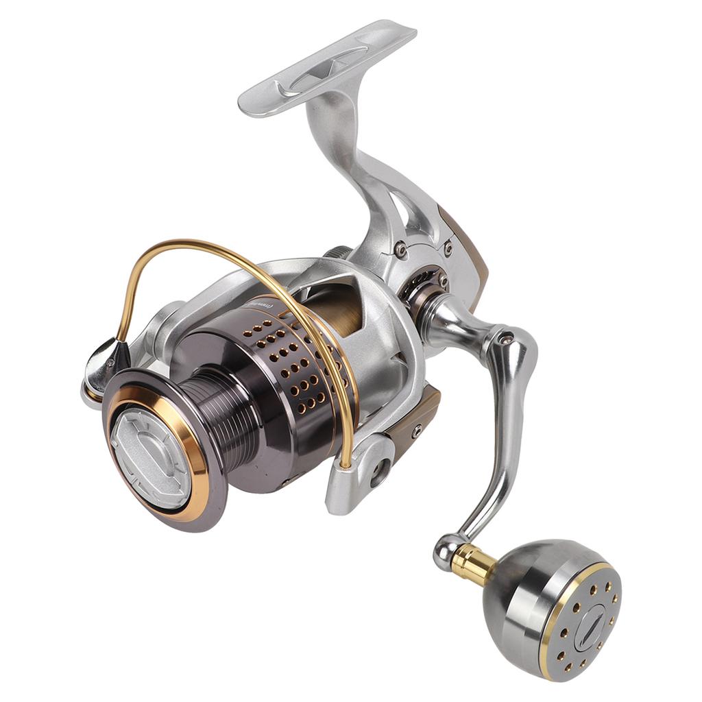 5.1:1 10+1 Kugellager Stationärrolle Wickelschutz Vollmetall Spinnrolle zum Angeln