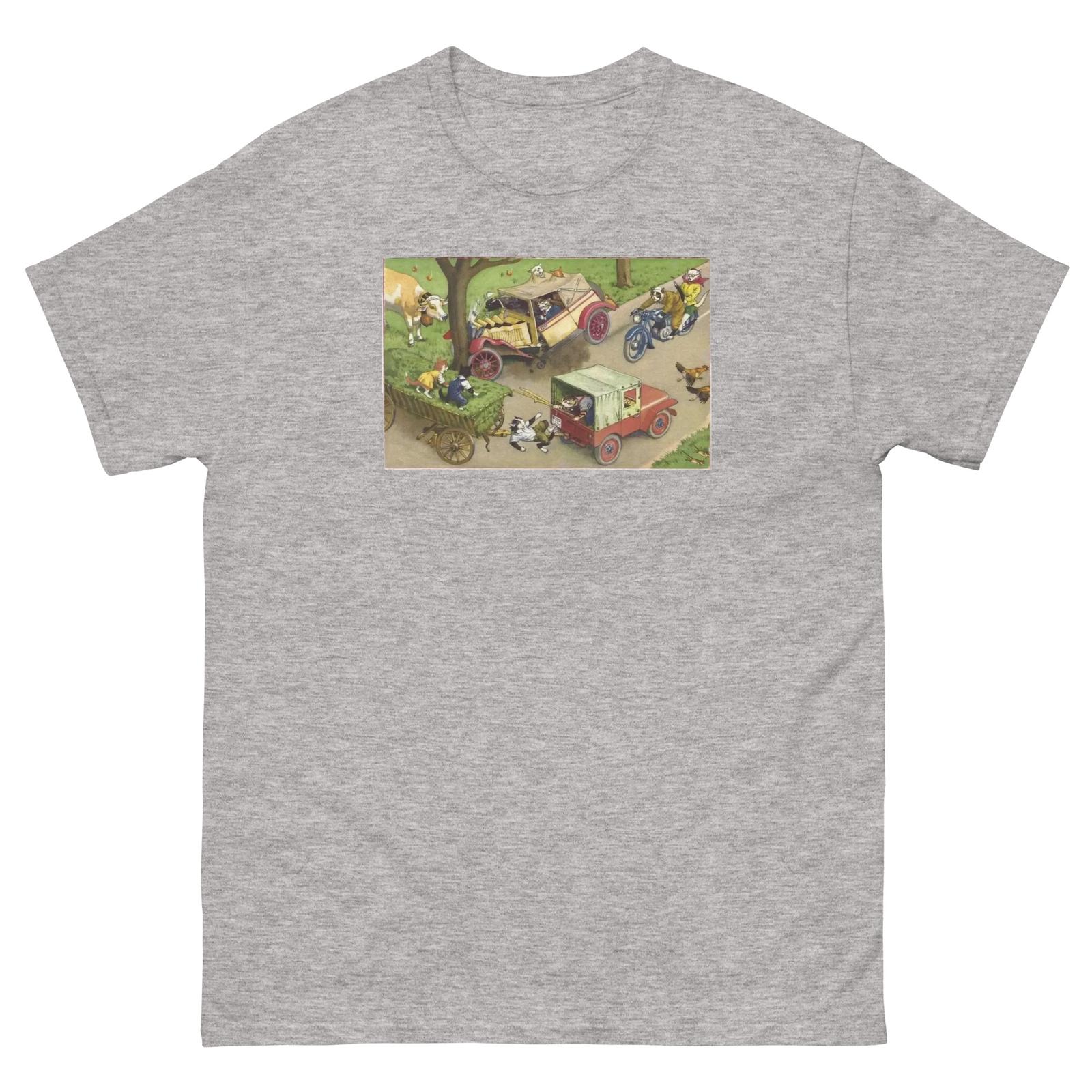

Mainzer Cat Postcards and Eugen Hartung Cats Unisex T-Shirt Mens Womens Tees Top 4XL