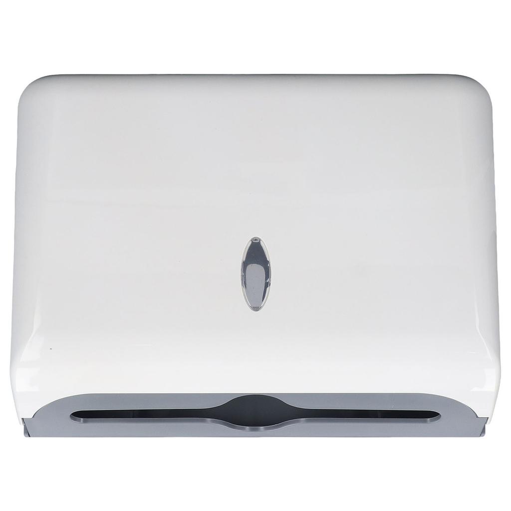 Paper Towel Dispenser Wall Mounted Safe Sturdy ABS Glossy Corner Bathroom Paper Towel Holder for