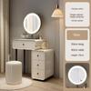 Modern Mirror Dressing Table Minimalist Nordic Make Up Vanity Tables Dressing Small Tocador Home Furniture