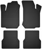 Dywaniki samochodowe gumowe, zestaw 4 szt., uniwersalne do: Volkswagen Polo III FL 6N2 hatchback, sedan, classic (1999-2001)