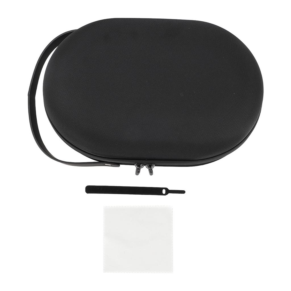 Carrying Case for Vision Pro EVA Water Resistant Shockproof Portable VR Headset Organizer Bag for Tr
