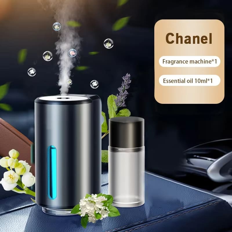 Car Electric Air Diffuser Aromatherapy Car Air Outlet Humidifier Atomization Aromatherapy Car Air Freshener Deodorization Car Light Fragrance