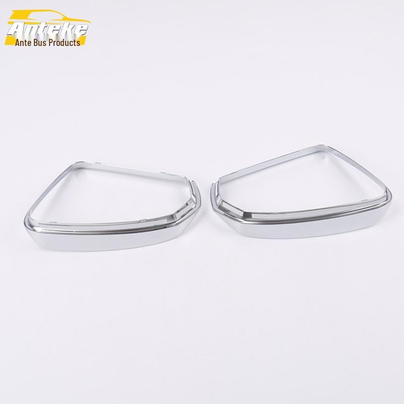 Taycan Rearview Mirror Rain Shield & Decorative Frame - Fits 20 Models