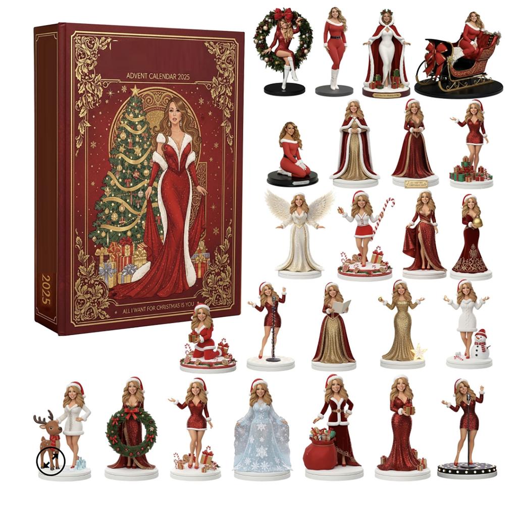 Christmas Advent Calendar,The Countdown Calendar Includes 24 Gifts, Countdown Calendar, And Surprise Gift