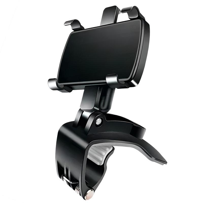 Rotating Dashboard Clip-on Car Phone Holder