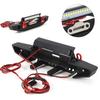 Anticollision Front Bumper with Spolights RC Car Parts Fit for TRX4 Axial SCX10 90046 1 10 RC Crawler Car