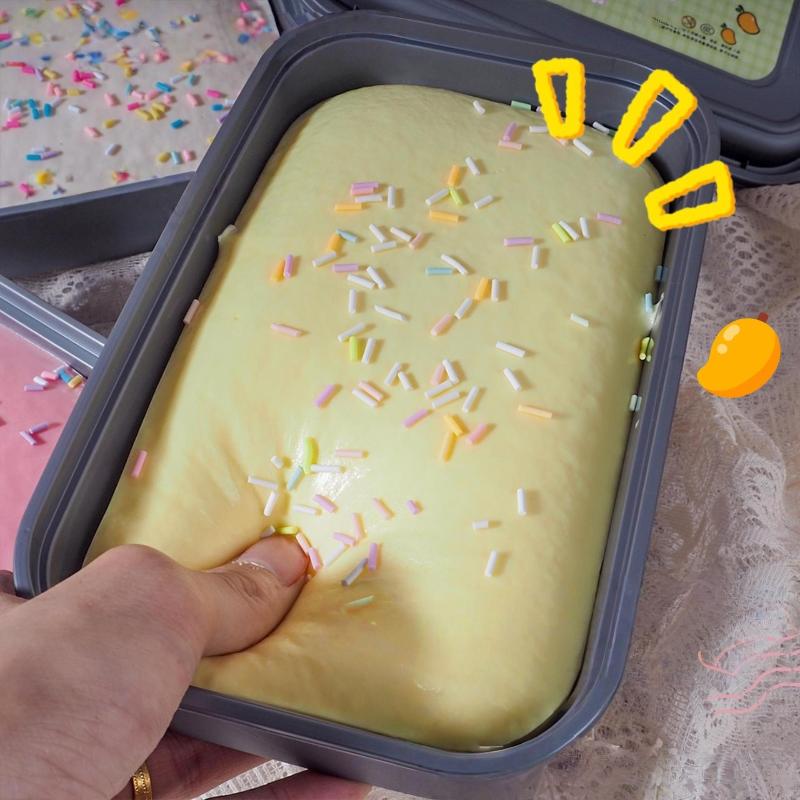 Doos Cake Squishy Speelgoed Langzaam Rijzend Kawaii Knijp Fidget Speelgoed Anti Stress voor Kinderen Verjaardag Vakantie Cadeaus