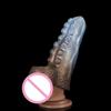 2026 Ahtapot Penis Kılıfı Silikon Açık Oyuk Kurt Dişli Kılıf Penis Uzatıcı Kalın Dildo Deri Kılıf Erkekler İçin Mastürbatörler Su Geçirmez Kolay Temizlenir