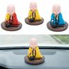 Andächtige Gebetsklopfende Holzfisch-Spielzeuge Nickende Desktop-Buddha-Statue Geschenke